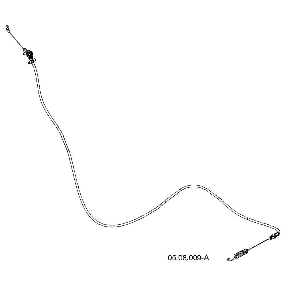 Part #587428701, Craftsman Snowblower Auger Drive Cable