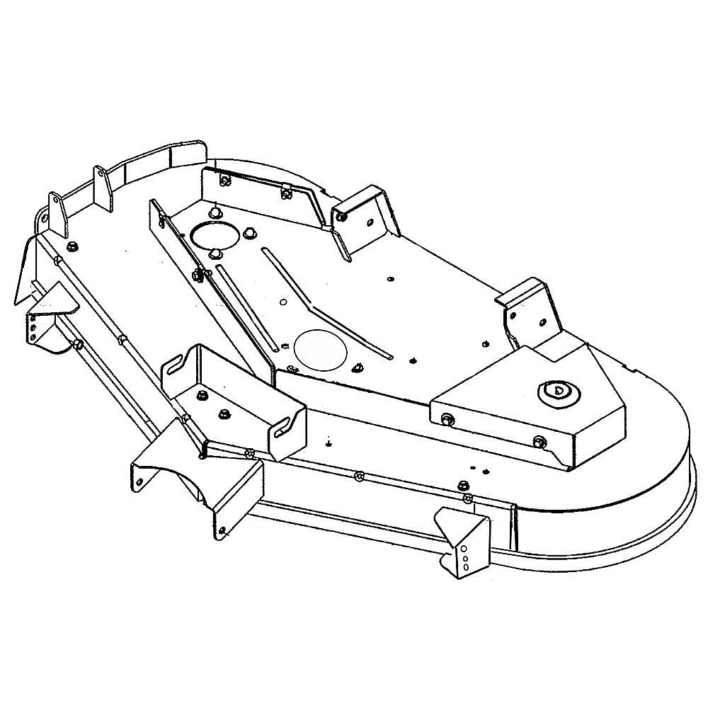 Lawn Tractor 48in Deck Housing (replaces 587668901) 595965601 parts