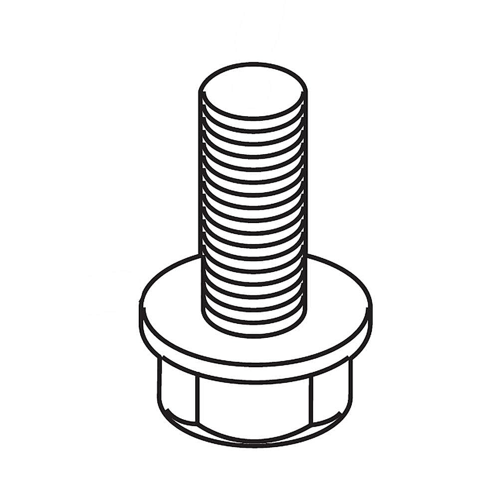 Part #588090401, Bolt.3/8-16X1;1.25Od.wshr.sems