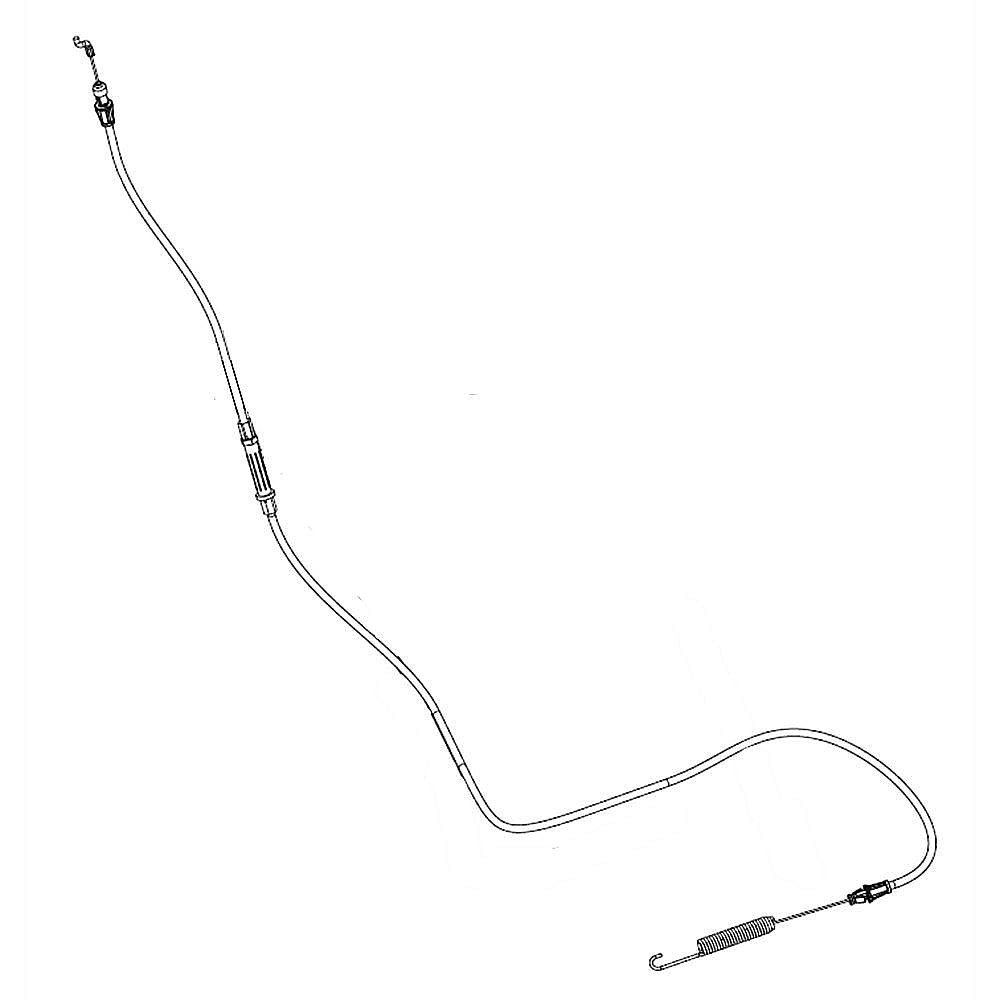 Part #588113802, Husqvarna Snowblower Auger Control Cable