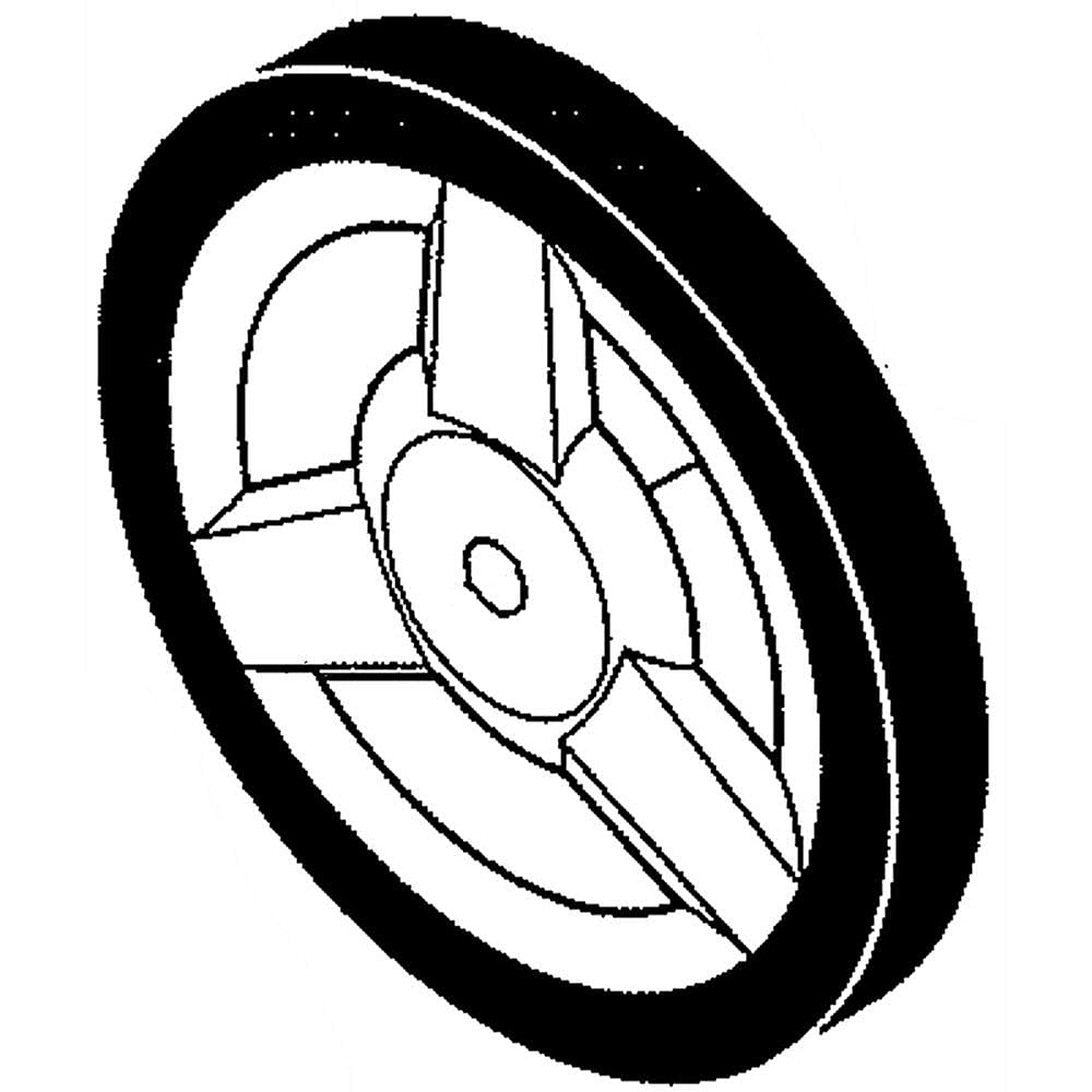 Lawn Mower Wheel, 11 x 1.75-in