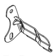 Husqvarna Snowblower Belt Keeper for Husqvarna ST230P-96193010106 - Part 588492802