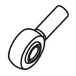 Lawn Tractor Steering Control Ball Linkage, Left for Dixon 115148427 - Part 588692502