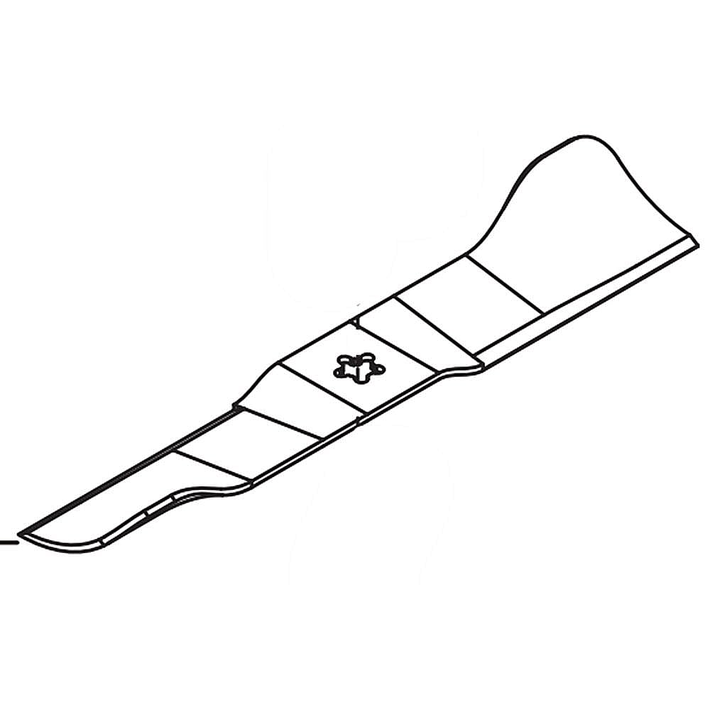 Part #588811002, Lawn Tractor 48-In Deck Bagging Blade