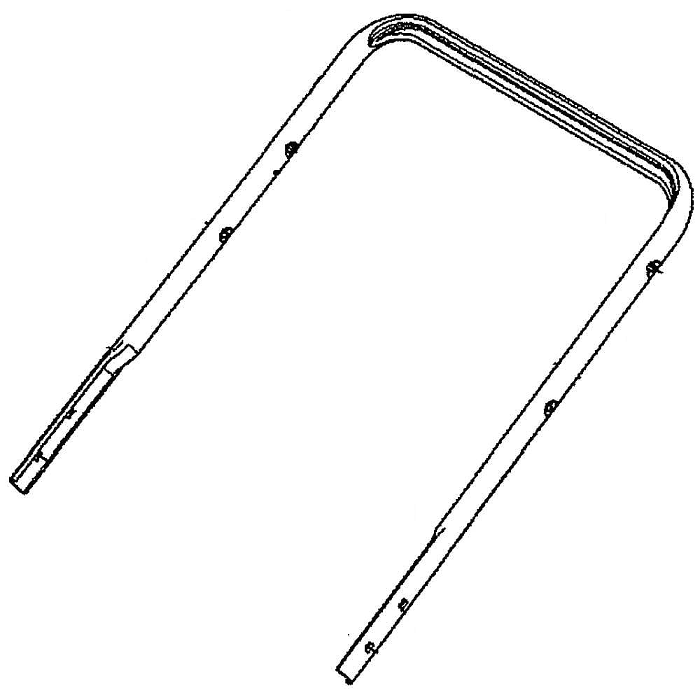 Photo of Part #589197902, Handle.upp.dst.extcr.sm.sp.498 from Repair Parts Direct