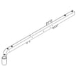 Lawn Tractor Frame Tube, Right Front for Husqvarna 289820 - Part 589283402