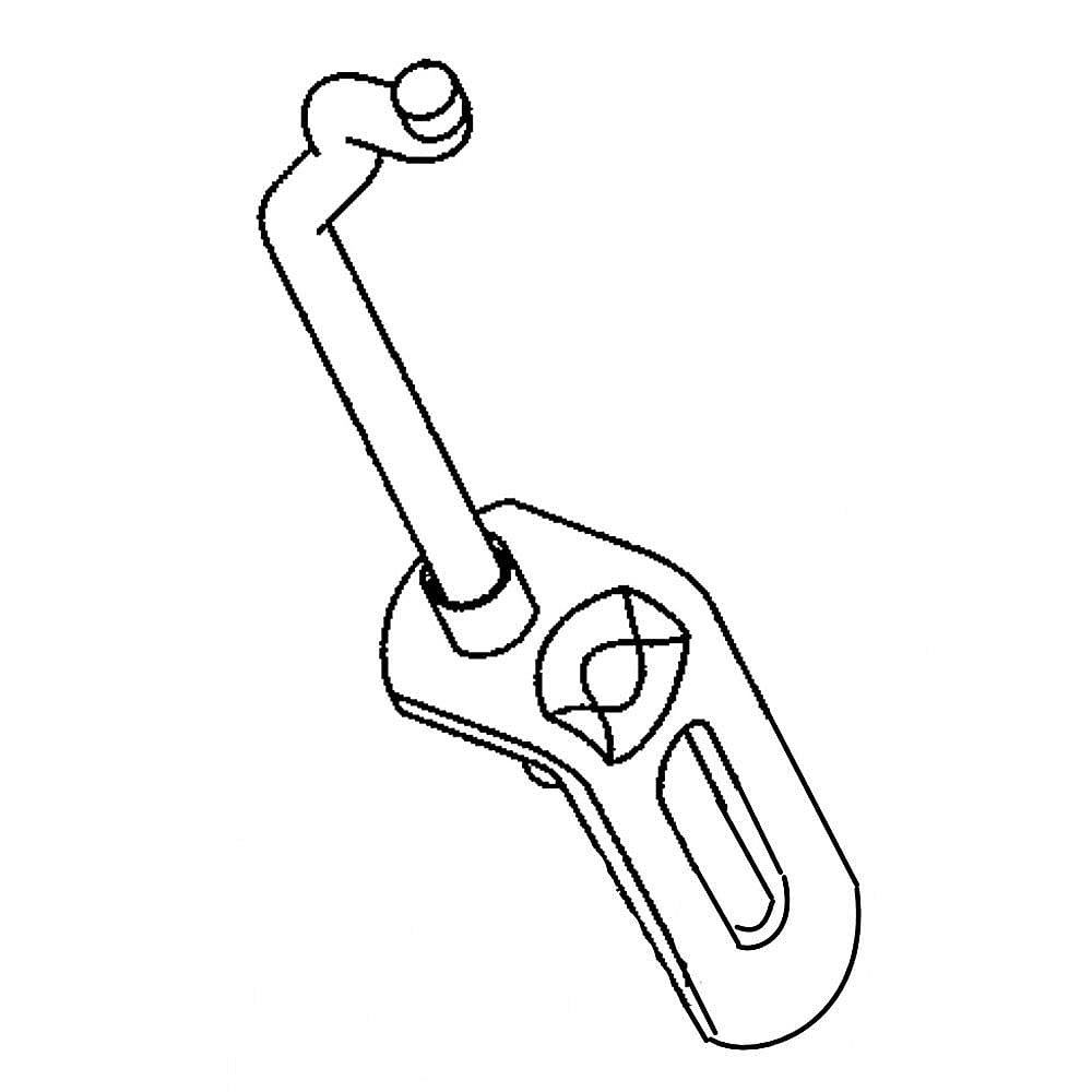 Part #589464807, Lawn Tractor Deck Lift Link, Rear (Replaces 589464803, 589464806) / 11.00 x 10.00 x 2.00
