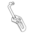Husqvarna Lawn Tractor Deck Lift Link, Rear for Craftsman 917287340 - Part 589464807