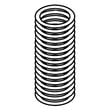 Lawn Tractor Seat Compression Spring for Craftsman 917255830 - Part 589483501