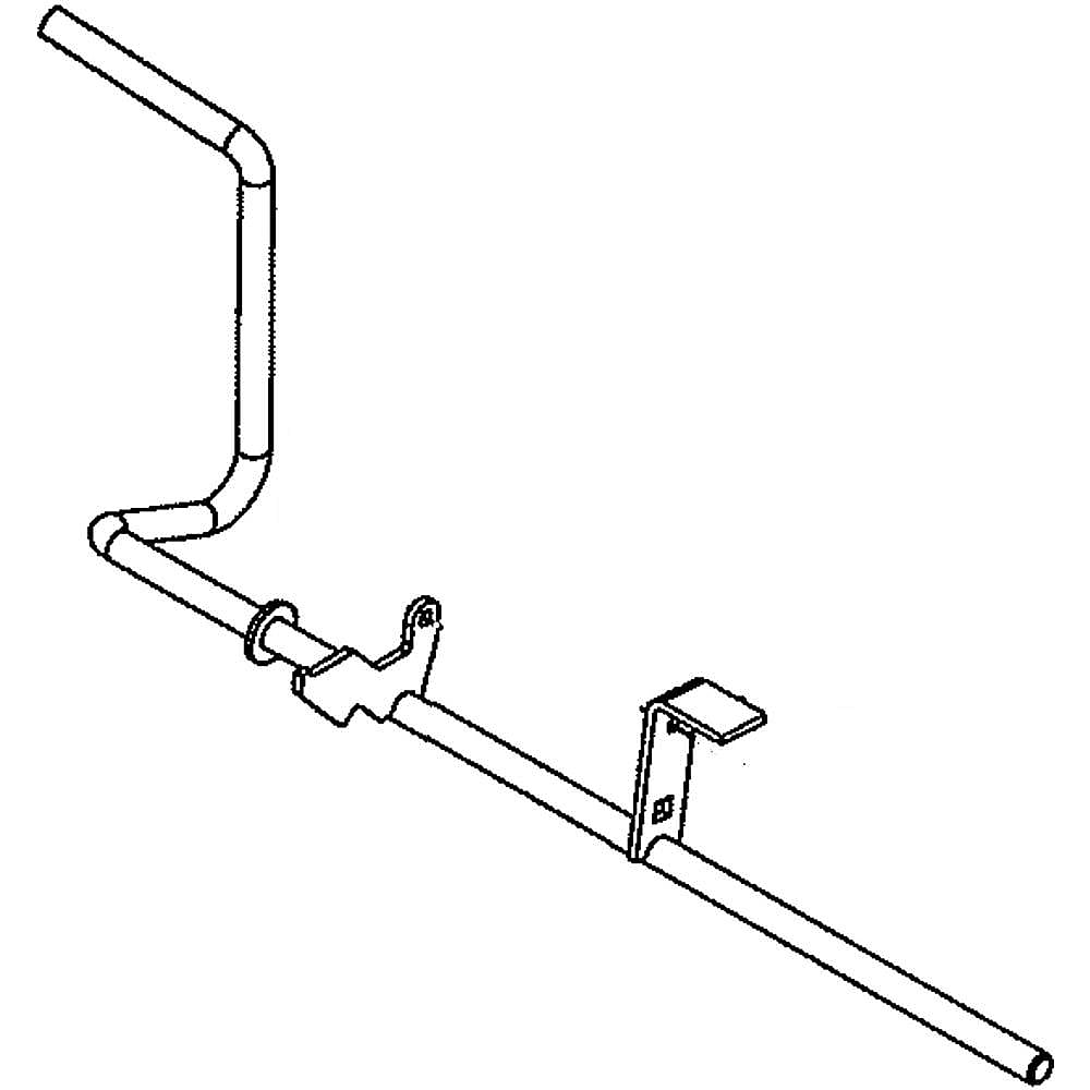 Part #589671401, Subasm. Shaft Pedal Brake