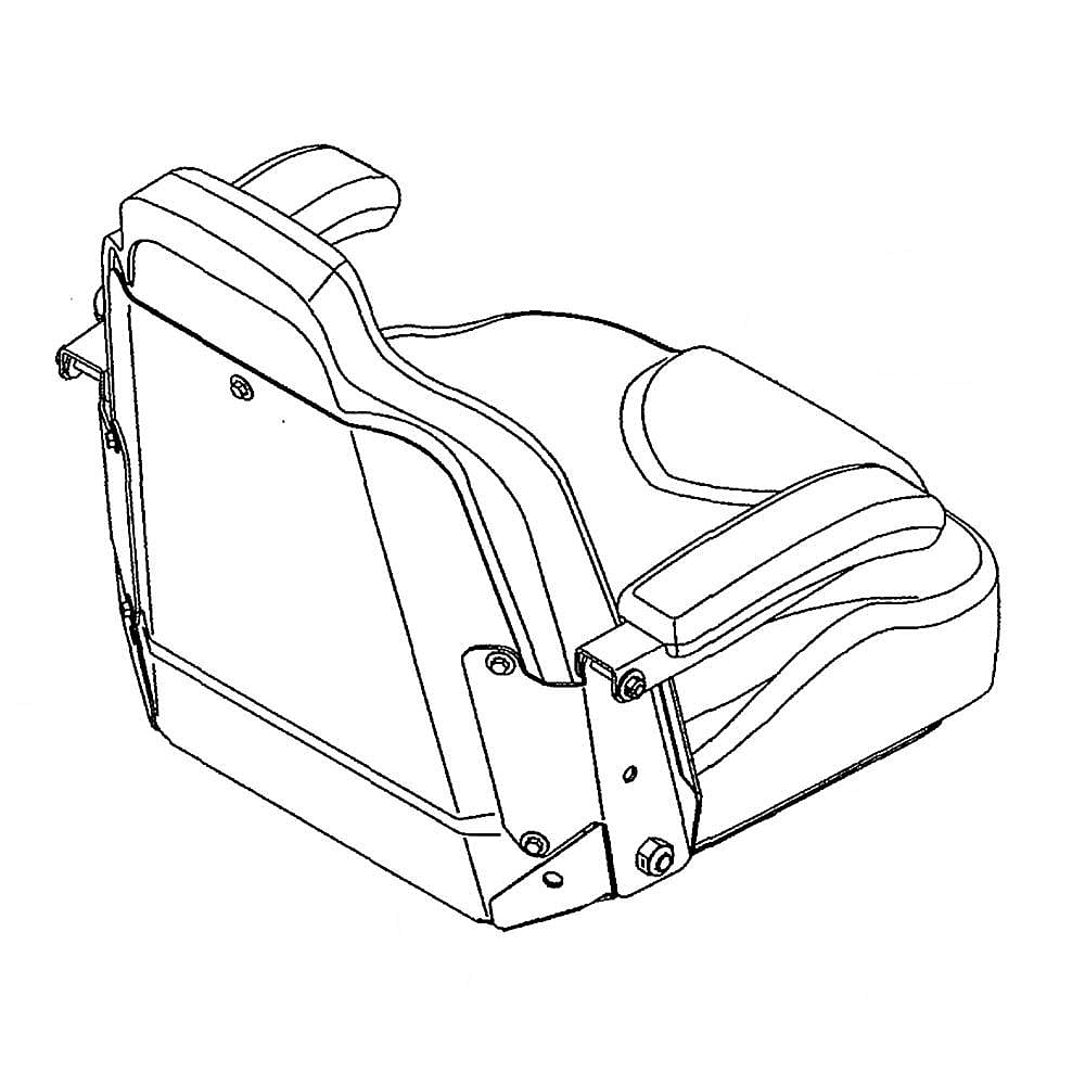 Part #590337305, Lawn Tractor Seat