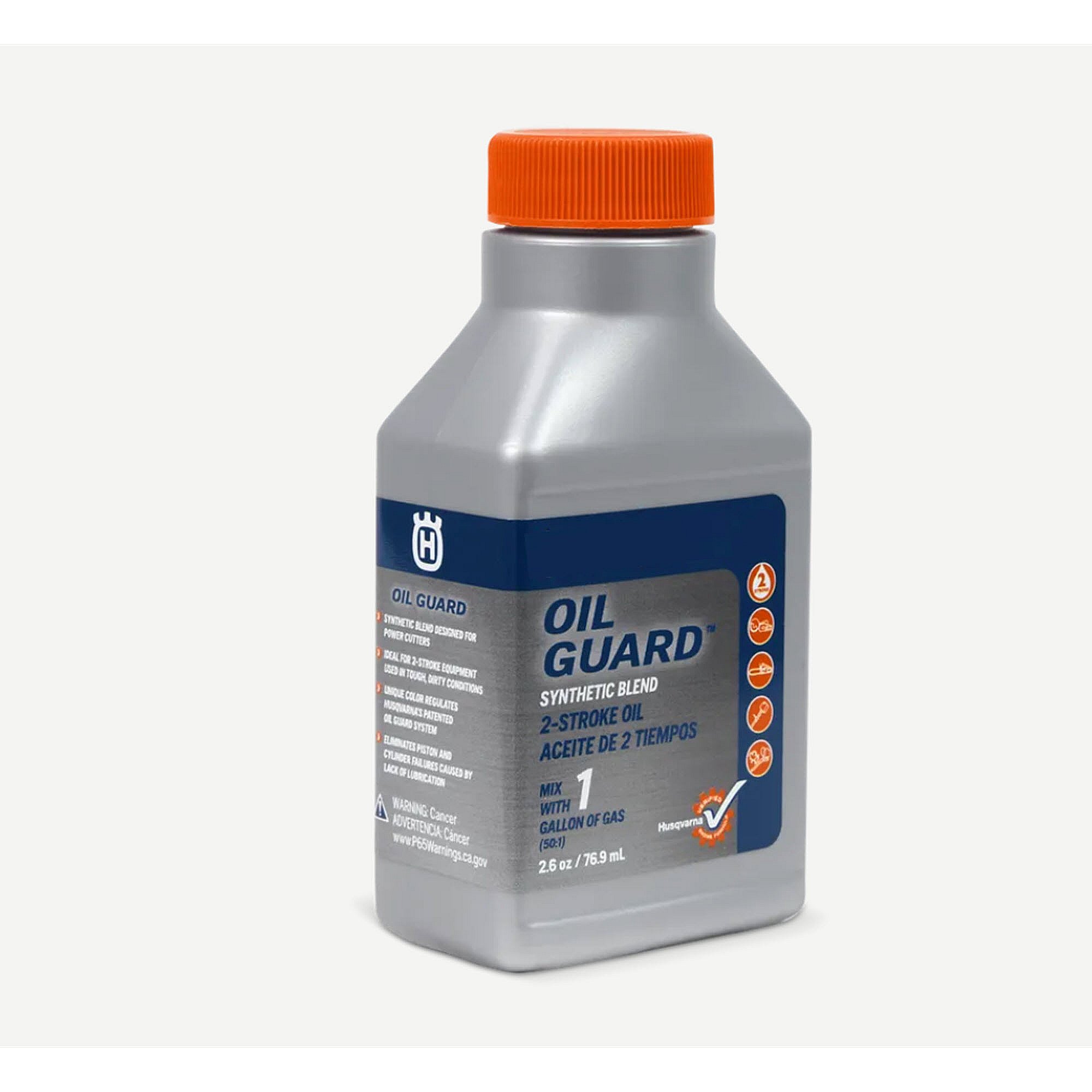Part #593152701, Hus Oil Guard 2T -48/2.6 Oz Ds