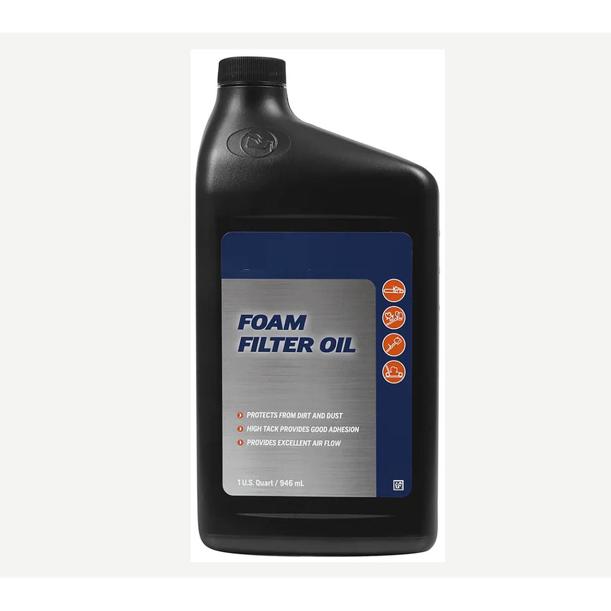 Part #593153401, Hus Foam Filter Oil-12/1 Qt Ds