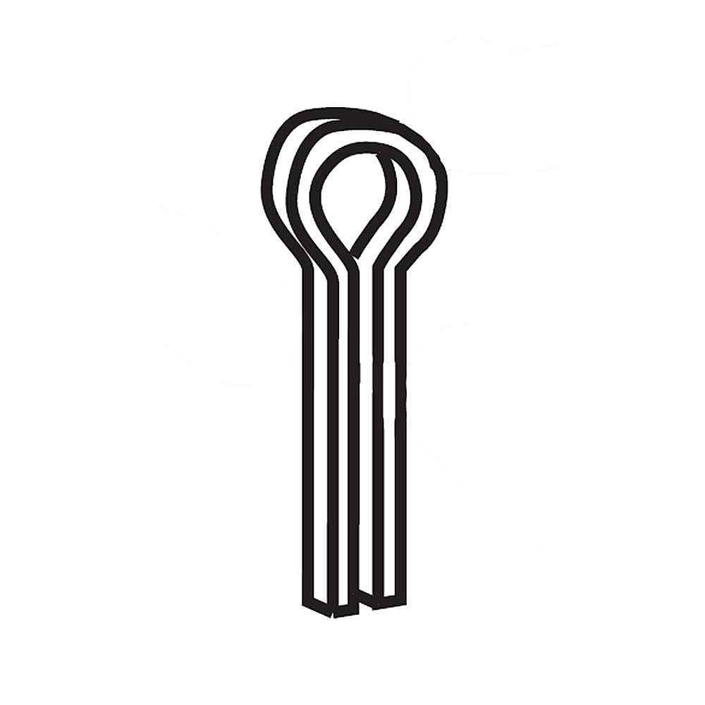 Part #596029501, Lawn Tractor Cotter Pin