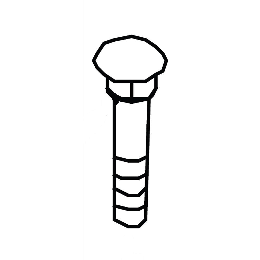 Part #596136301, Lawn Tractor Bolt (Replaces 72110616, 872110616)