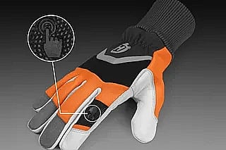 Hus Glove Funct Saw Prot - M 596280509