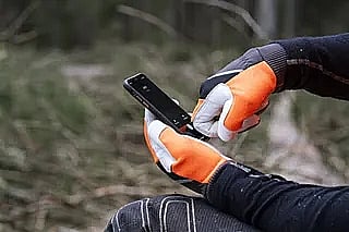Hus Glove Funct Saw Prot - M 596280509
