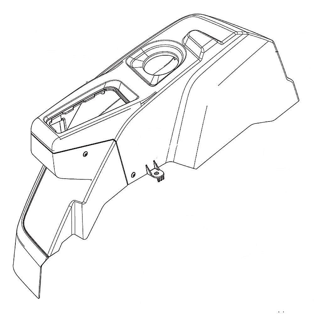 Part #598602602, Console.assy