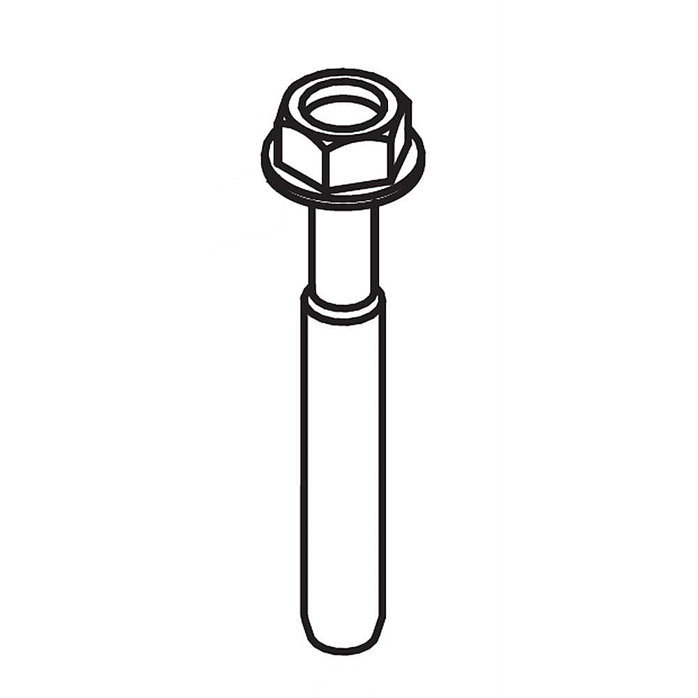 Part #596564005, Lawn & Garden Equipment Hex Screw (Replaces 817490644) / 2.00 x 1.00 x 1.00