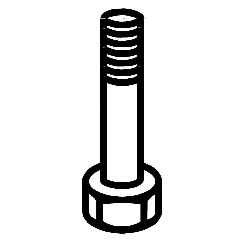 Part #874490548, Lawn Tractor Hex Flange Bolt / 2.00 x 1.00 x 1.00