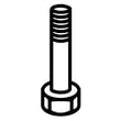 Lawn Tractor Hex Flange Bolt 874490548