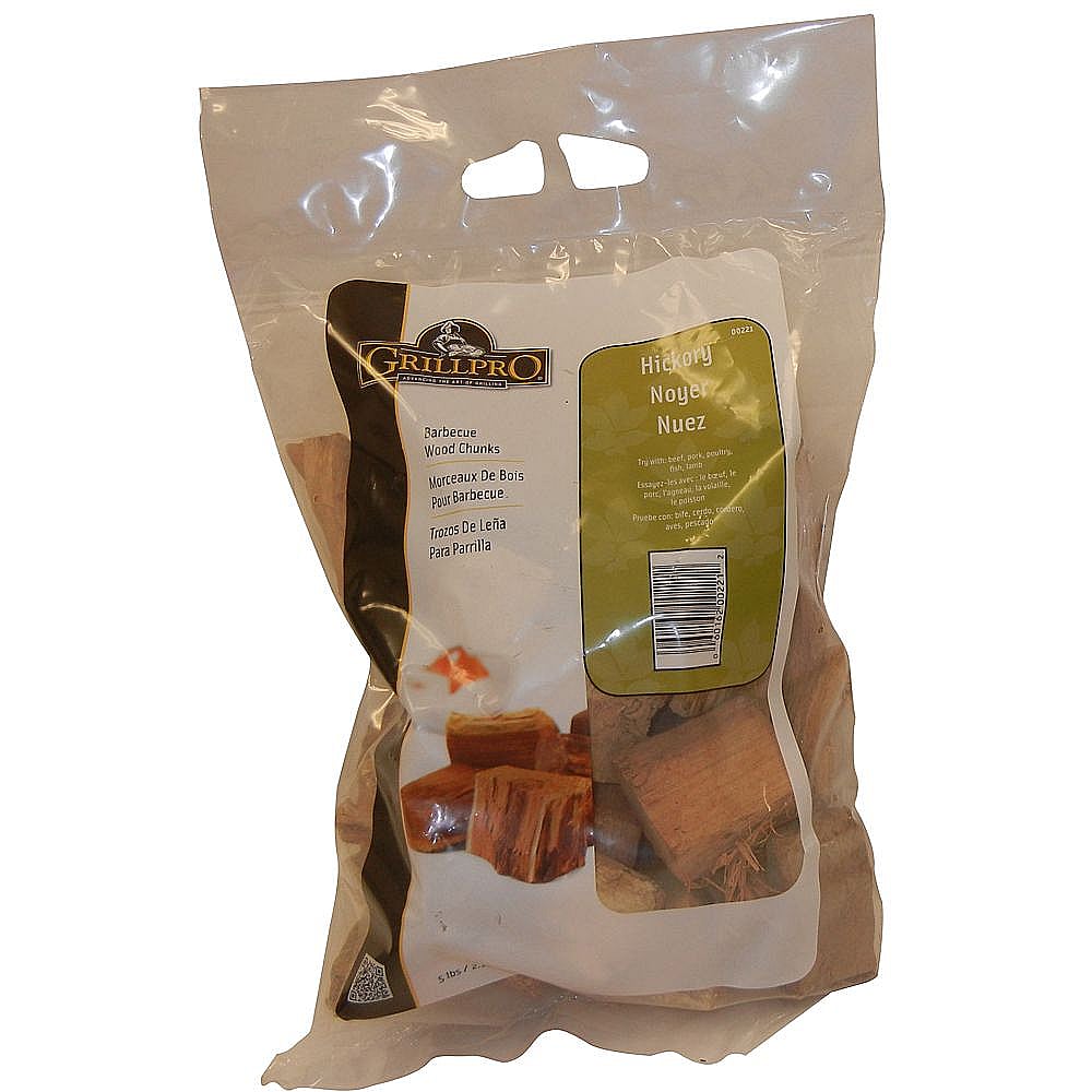 Part #00221, Hickory Wood Chunks, 5-Lbs