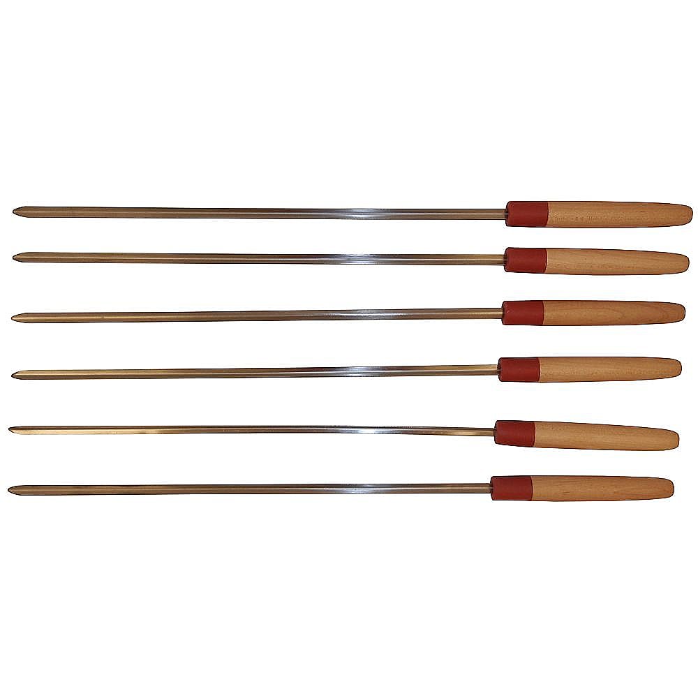 Part #40538, Gas Grill Skewers, 6-Pack