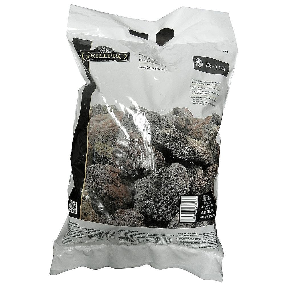 Gas Grill Lava Rock, 7-lb