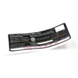 Miter Saw On/off Switch Decal for Craftsman 137212290 - Part 2DAR