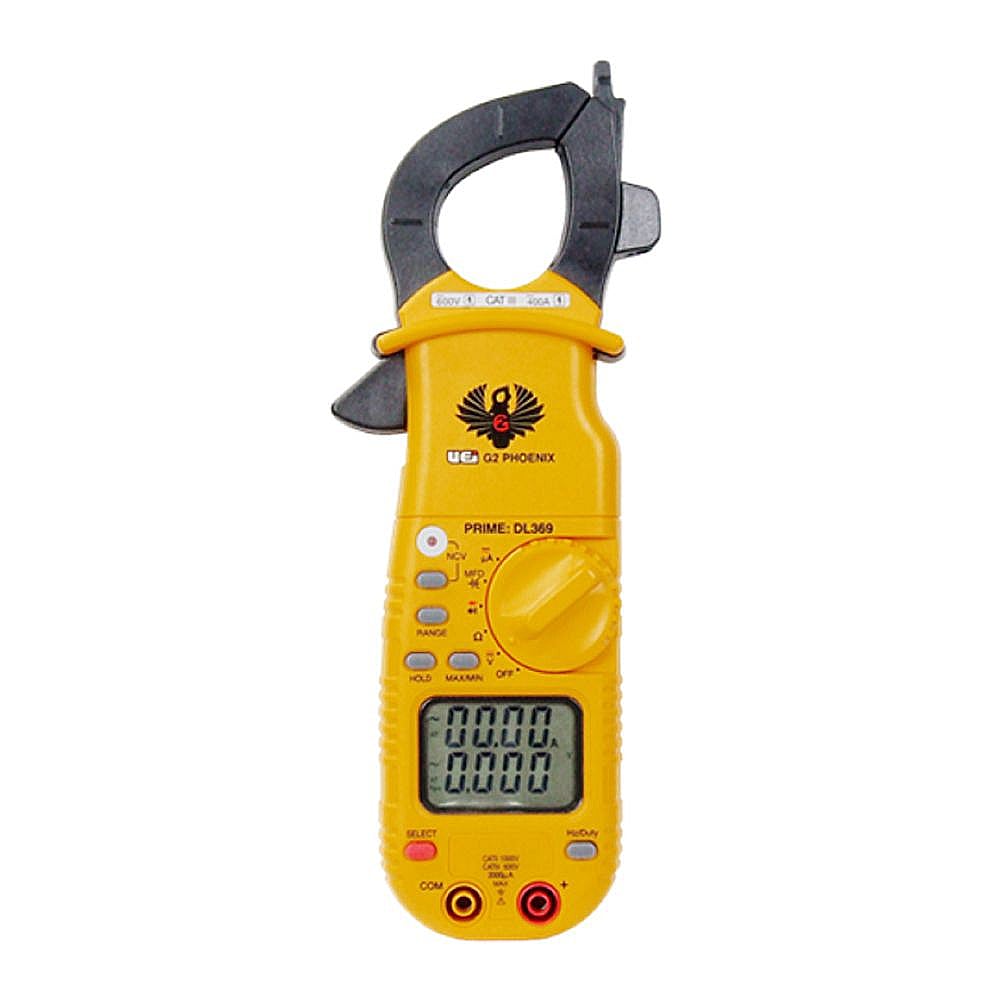 Part #dl369, Uei Test Instruments Dig Dual Display Clamp Meter