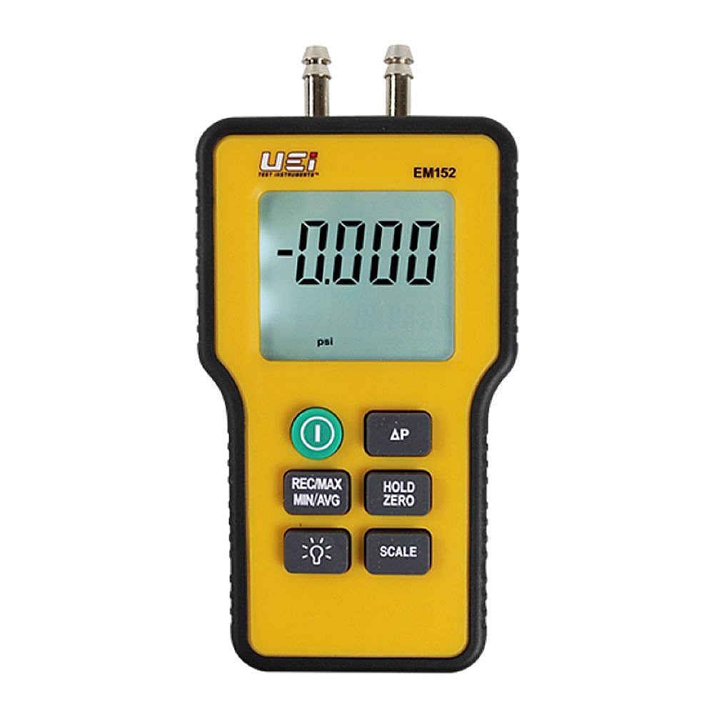 Photo of Part #em152, Uei Test Instruments Electronic Manometer from Repair Parts Direct