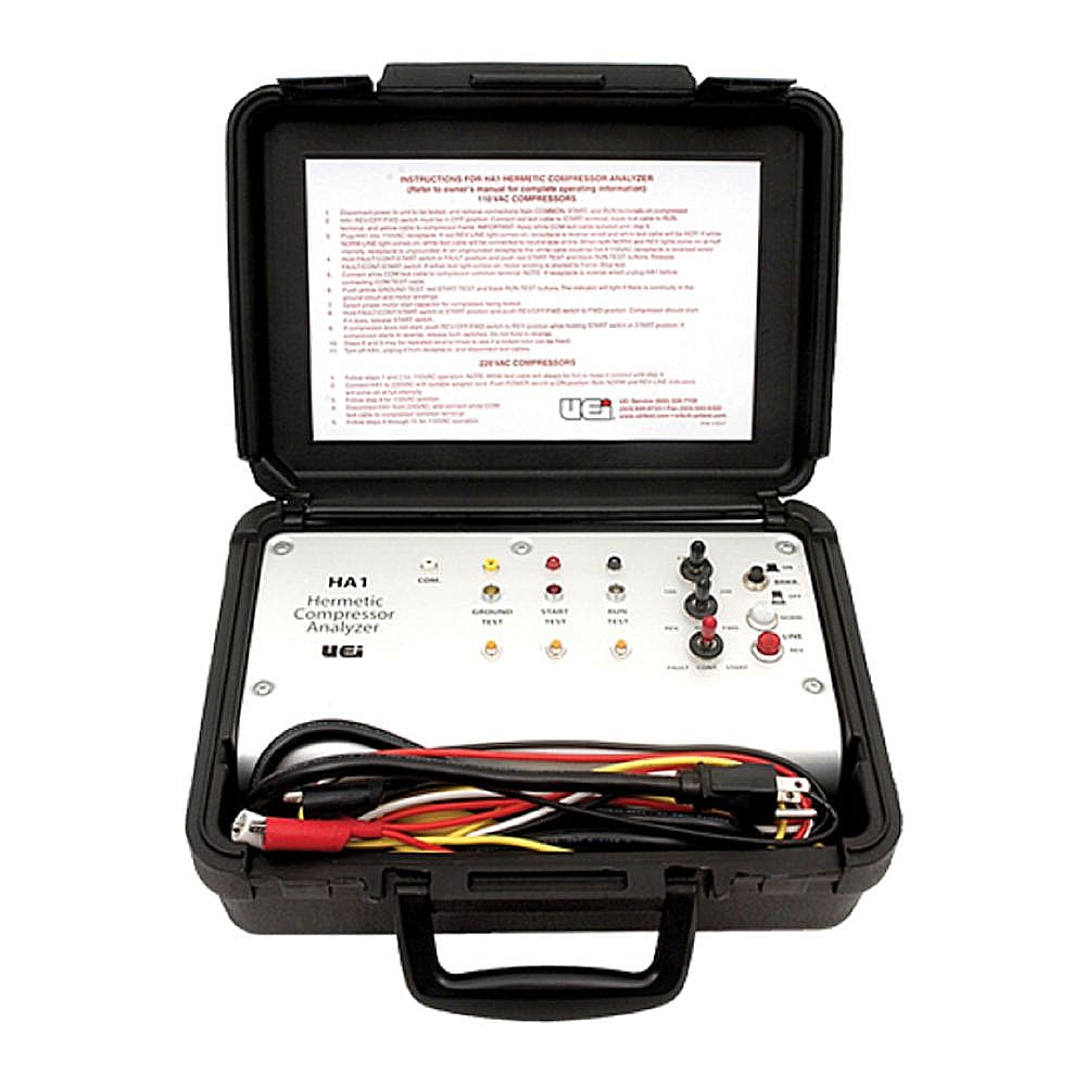 Photo of Part #ha1., Uei Test Instruments Hermetic Compressor Analyzer from Repair Parts Direct