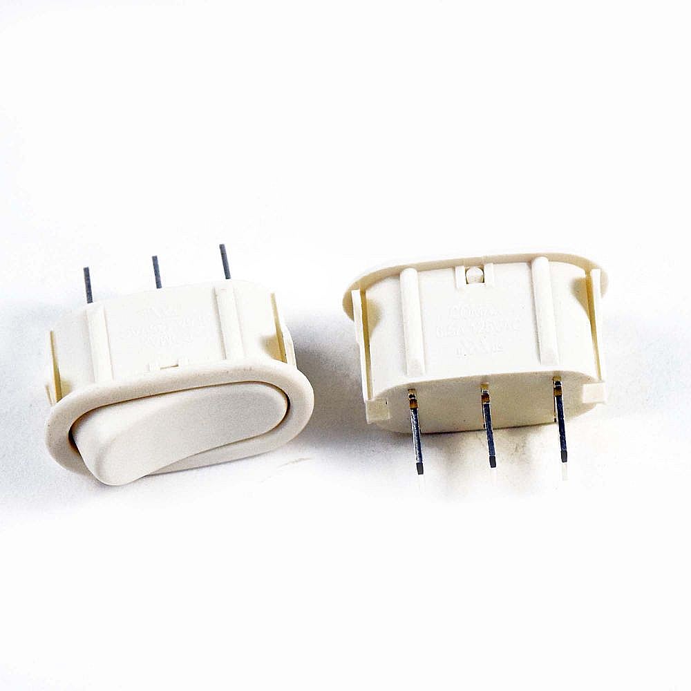 Part #sr561119, Range Hood Rocker Switch, 2-Pack (Almond) (Replaces R561119)
