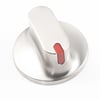 Range Surface Burner Knob (stainless) DG94-00207B