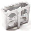 Refrigerator Door Hinge Bracket, Lower for Samsung RS2530BWP/XAA-00 - Part DA61-03036D