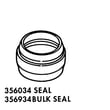 Washer Top Agitator Shaft Seal (replaces 8577376)