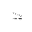 Pump Hose for Kenmore 11072425720 - Part 21114
