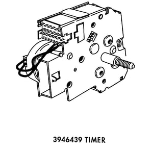 Washer Timer (replaces 3946439) 285938