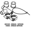 Washer Siphon Break for Maytag LA312S - Part 76660