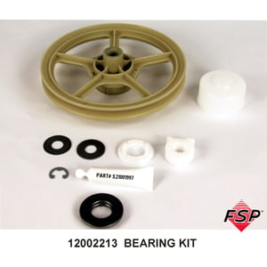 Washer Pulley And Thrust Bearing Kit (replaces 12001797, 12500036, 22004258, 22004259, La-2007) 12002213