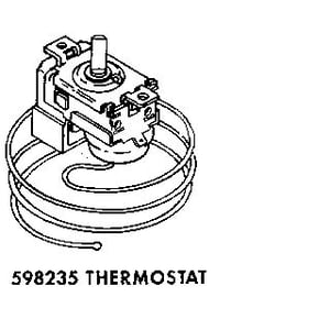Ice Maker Evaporator Thermostat 598235