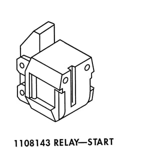 Refrigerator Compressor Start Relay WP2262181